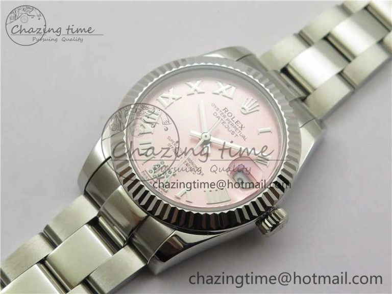 Datejust 31mm 278271 SS BP Maker Best Edition Pink Roman Dial on Oyster Bracelet