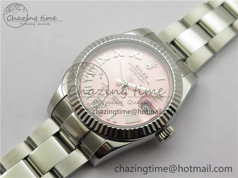 Datejust 31mm 278271 SS BP Maker Best Edition Pink Roman Dial on Oyster Bracelet