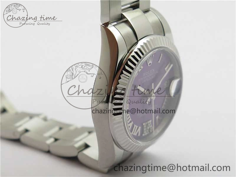 Datejust 31mm 278271 SS BP Maker Best Edition Purple Roman Dial on Oyster Bracelet