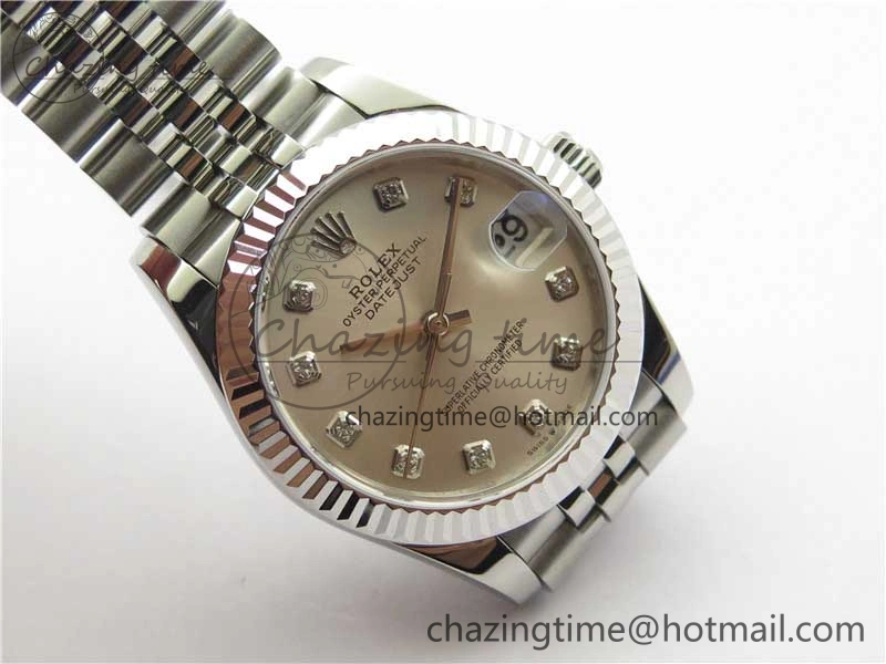 Datejust 31mm 278271 SS BP Maker Best Edition Silver Crystal Dial on Jubilee Bracelet