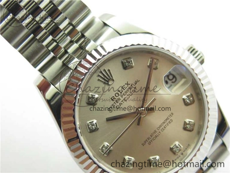 Datejust 31mm 278271 SS BP Maker Best Edition Silver Crystal Dial on Jubilee Bracelet