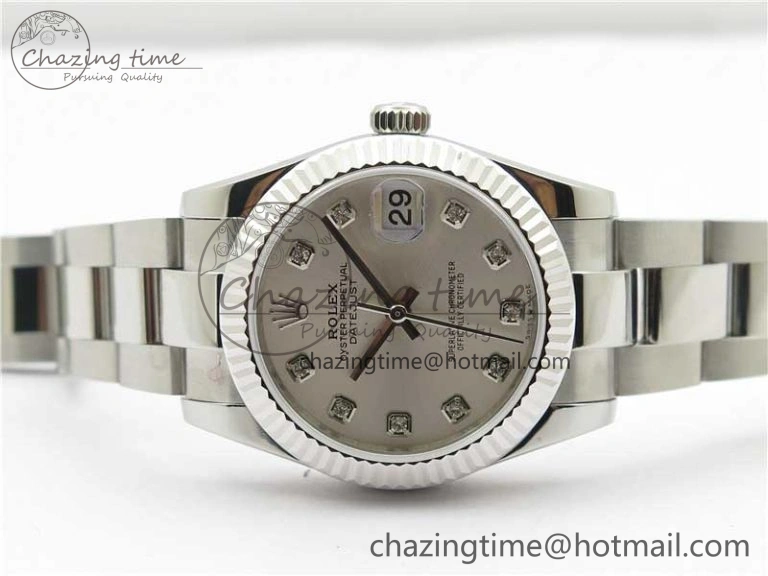 Datejust 31mm 278271 SS BP Maker Best Edition Silver Crystal Dial on Oyster Bracelet