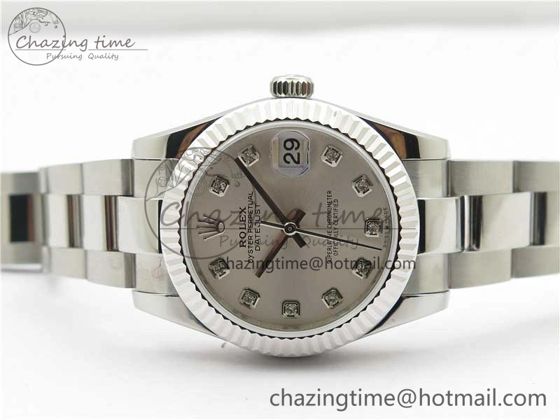 Datejust 31mm 278271 SS BP Maker Best Edition Silver Crystal Dial on Oyster Bracelet