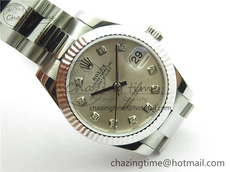 Datejust 31mm 278271 SS BP Maker Best Edition Silver Crystal Dial on Oyster Bracelet
