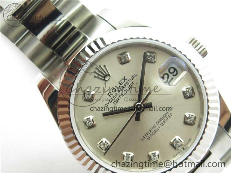 Datejust 31mm 278271 SS BP Maker Best Edition Silver Crystal Dial on Oyster Bracelet