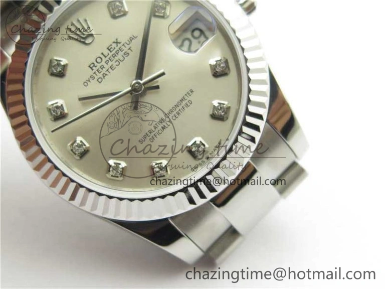 Datejust 31mm 278271 SS BP Maker Best Edition Silver Crystal Dial on Oyster Bracelet