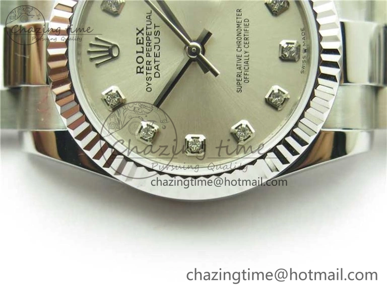 Datejust 31mm 278271 SS BP Maker Best Edition Silver Crystal Dial on Oyster Bracelet