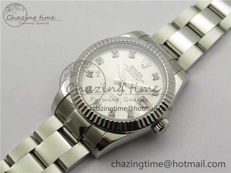 Datejust 31mm 278271 SS BP Maker Best Edition Silver Crystal Dial on Oyster Bracelet