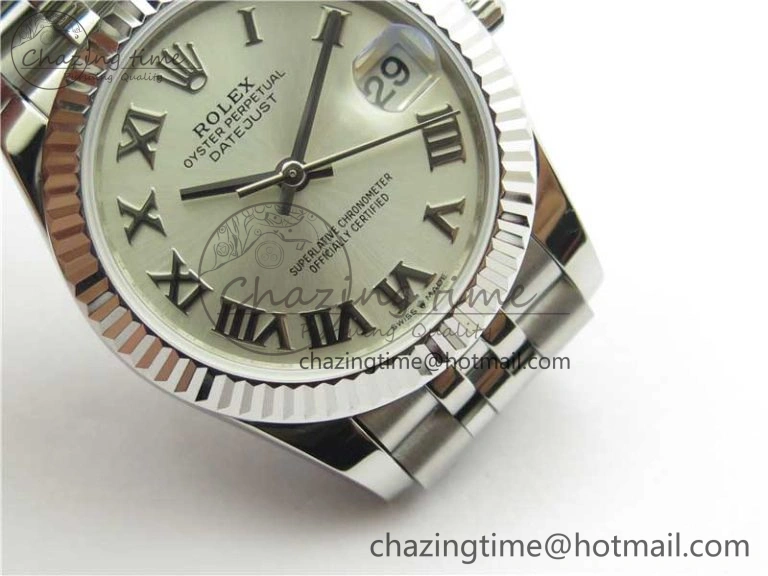 Datejust 31mm 278271 SS BP Maker Best Edition Silver Roman Dial on Jubilee Bracelet