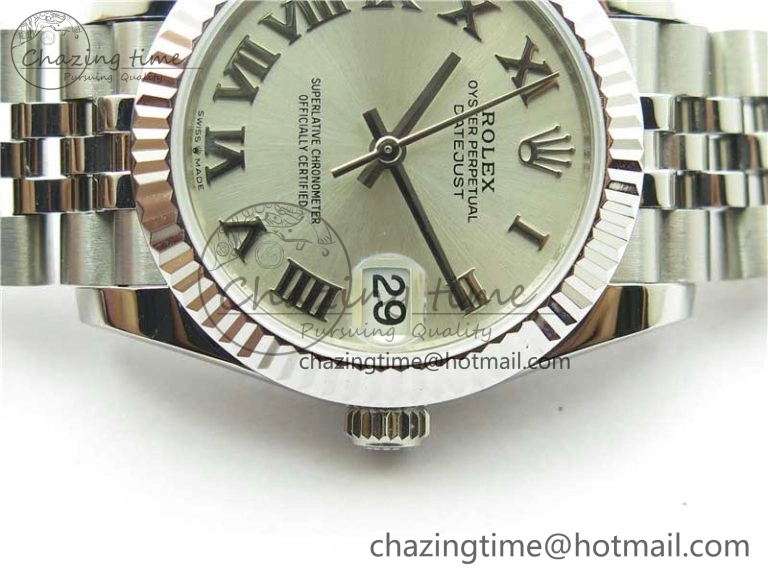 Datejust 31mm 278271 SS BP Maker Best Edition Silver Roman Dial on Jubilee Bracelet