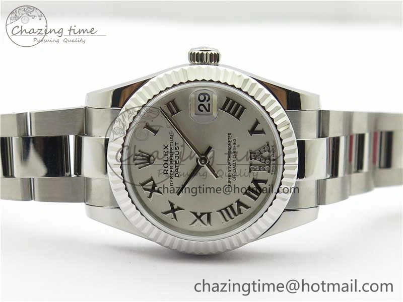 Datejust 31mm 278271 SS BP Maker Best Edition Silver Roman Dial on Oyster Bracelet