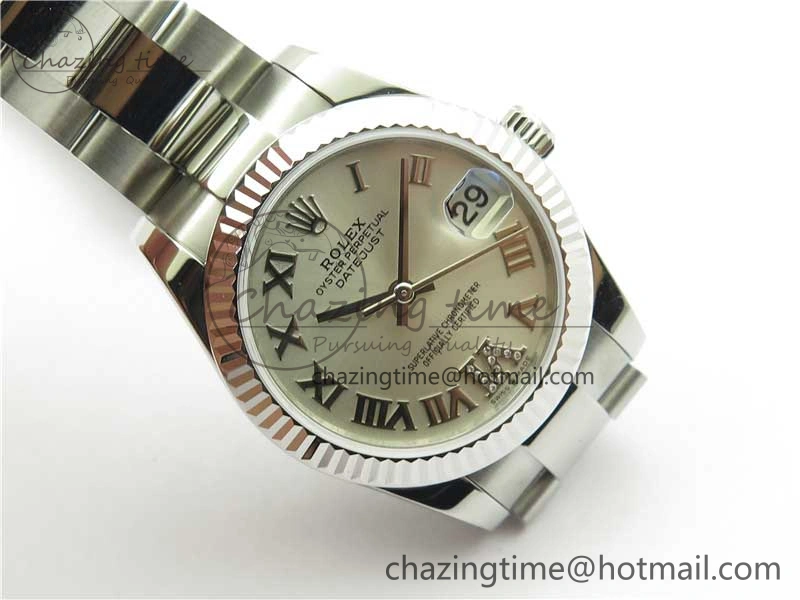 Datejust 31mm 278271 SS BP Maker Best Edition Silver Roman Dial on Oyster Bracelet