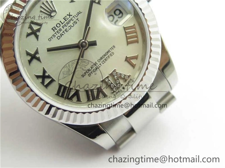 Datejust 31mm 278271 SS BP Maker Best Edition Silver Roman Dial on Oyster Bracelet