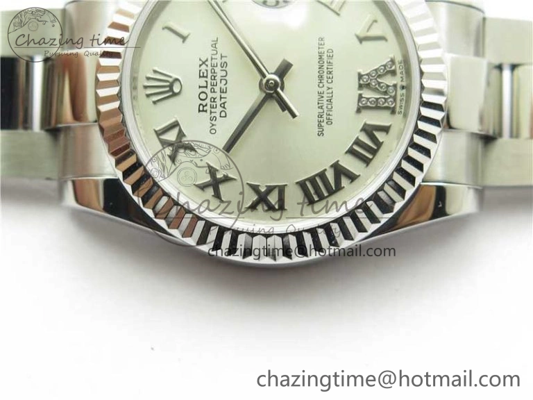 Datejust 31mm 278271 SS BP Maker Best Edition Silver Roman Dial on Oyster Bracelet