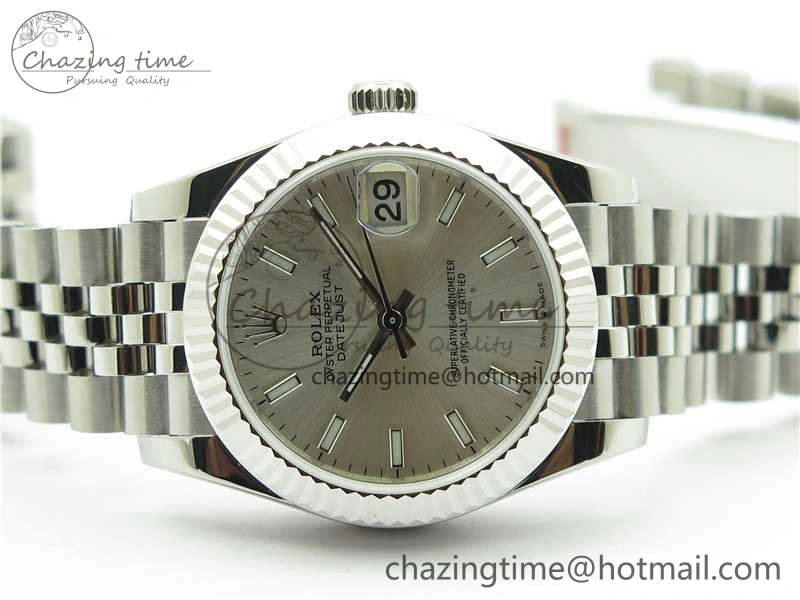 Datejust 31mm 278271 SS BP Maker Best Edition Silver Sticks Marker Dial on Jubilee Bracelet