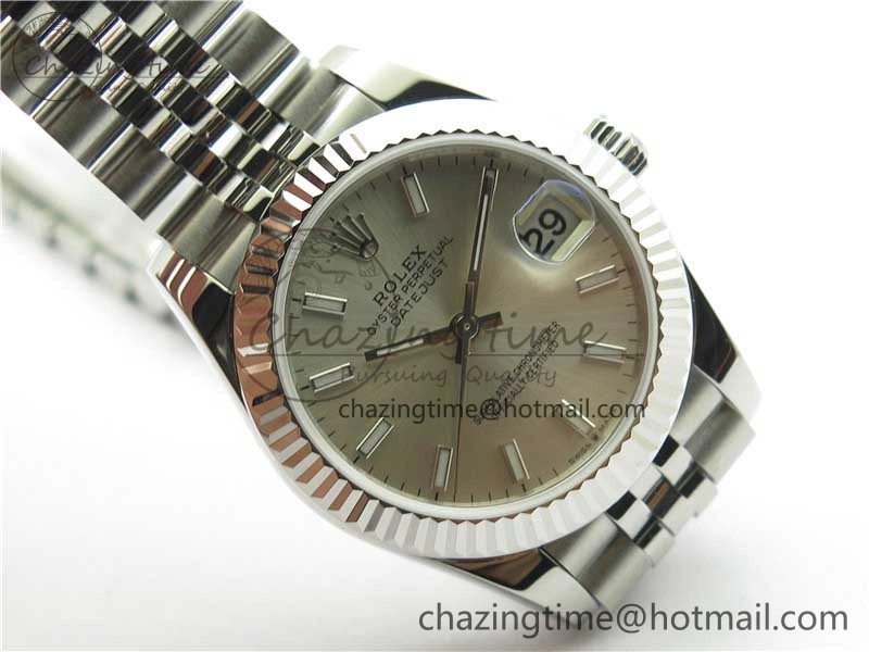 Datejust 31mm 278271 SS BP Maker Best Edition Silver Sticks Marker Dial on Jubilee Bracelet