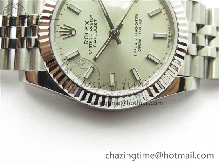 Datejust 31mm 278271 SS BP Maker Best Edition Silver Sticks Marker Dial on Jubilee Bracelet