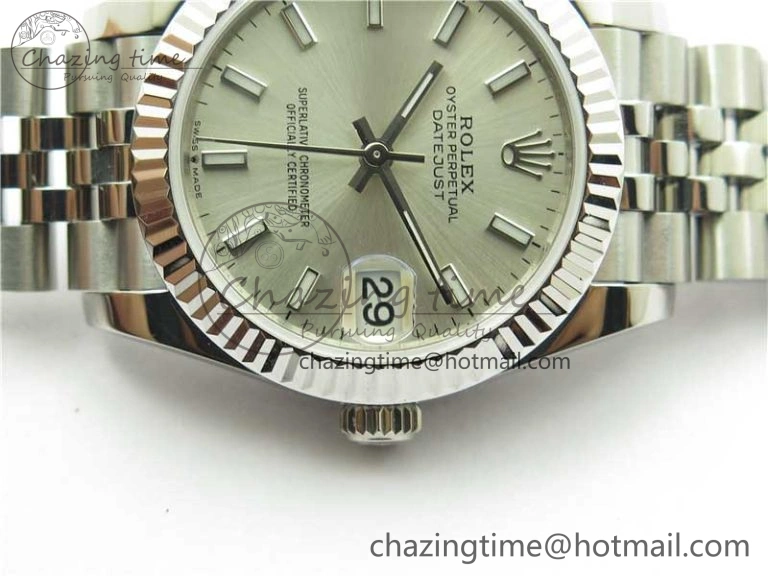 Datejust 31mm 278271 SS BP Maker Best Edition Silver Sticks Marker Dial on Jubilee Bracelet