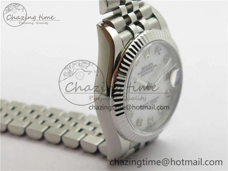 Datejust 31mm 278271 SS BP Maker Best Edition White MOP Crystal Dial on Jubilee Bracelet
