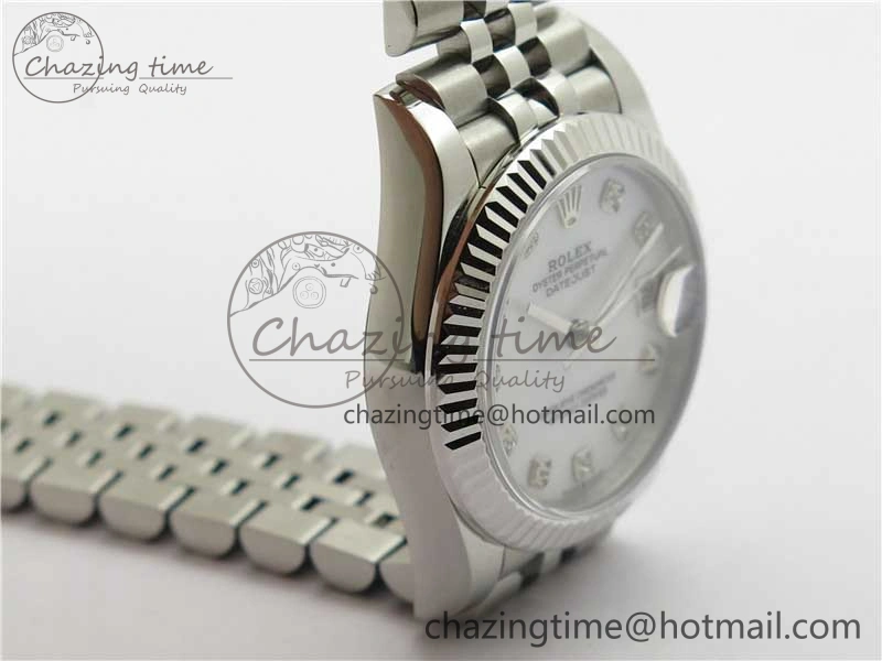 Datejust 31mm 278271 SS BP Maker Best Edition White MOP Crystal Dial on Jubilee Bracelet