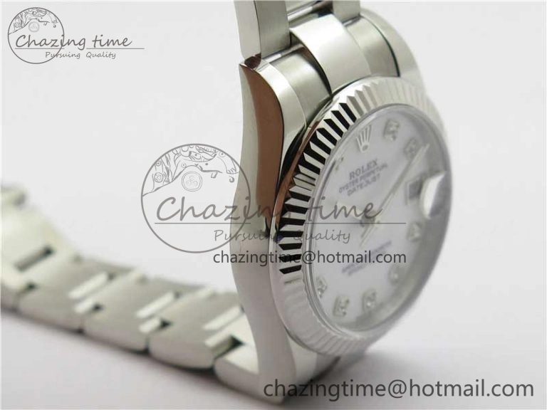 Datejust 31mm 278271 SS BP Maker Best Edition White MOP Crystal Dial on Oyster Bracelet