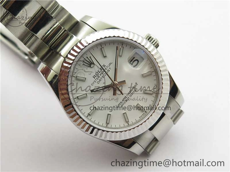 Datejust 31mm 278271 SS BP Maker Best Edition White Sticks Marker Dial on Oyster Bracelet