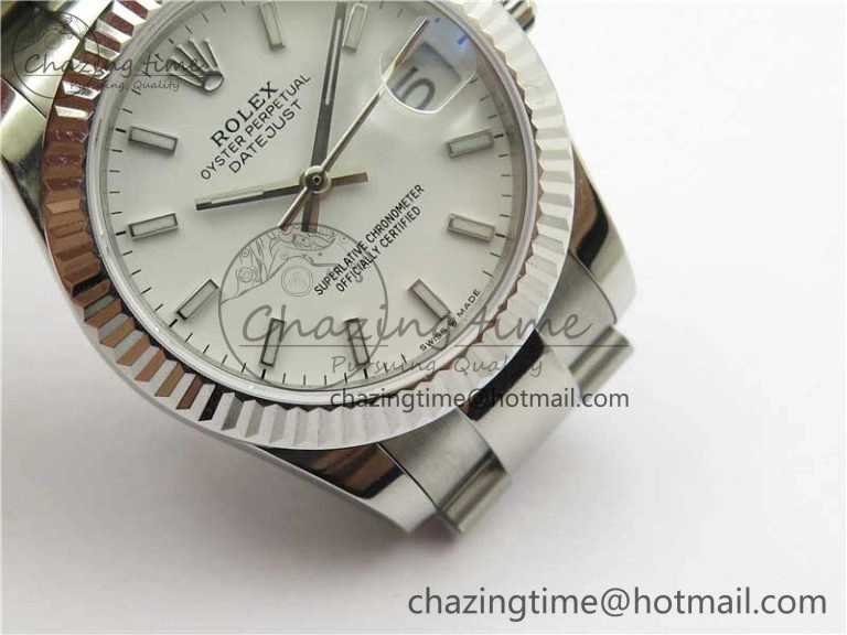 Datejust 31mm 278271 SS BP Maker Best Edition White Sticks Marker Dial on Oyster Bracelet
