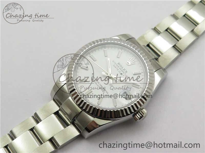 Datejust 31mm 278271 SS BP Maker Best Edition White Sticks Marker Dial on Oyster Bracelet