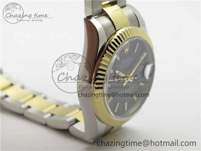 Datejust 31mm 278273 SS YG BP Maker Best Edition Black Sticks Markers Dial on SS YG Oyster Bracelet
