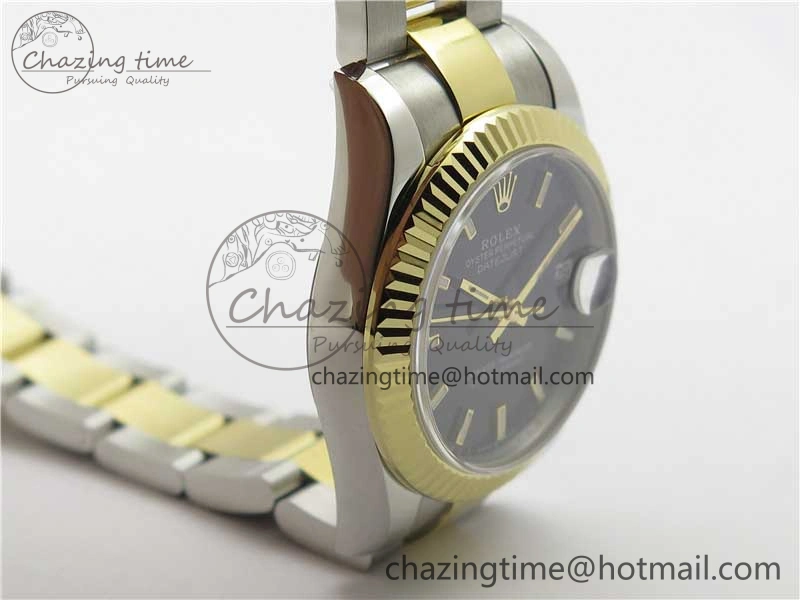 Datejust 31mm 278273 SS YG BP Maker Best Edition Black Sticks Markers Dial on SS YG Oyster Bracelet