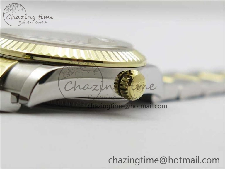 Datejust 31mm 278273 SS YG BP Maker Best Edition Gold Sticks Markers Dial on SS YG Oyster Bracelet
