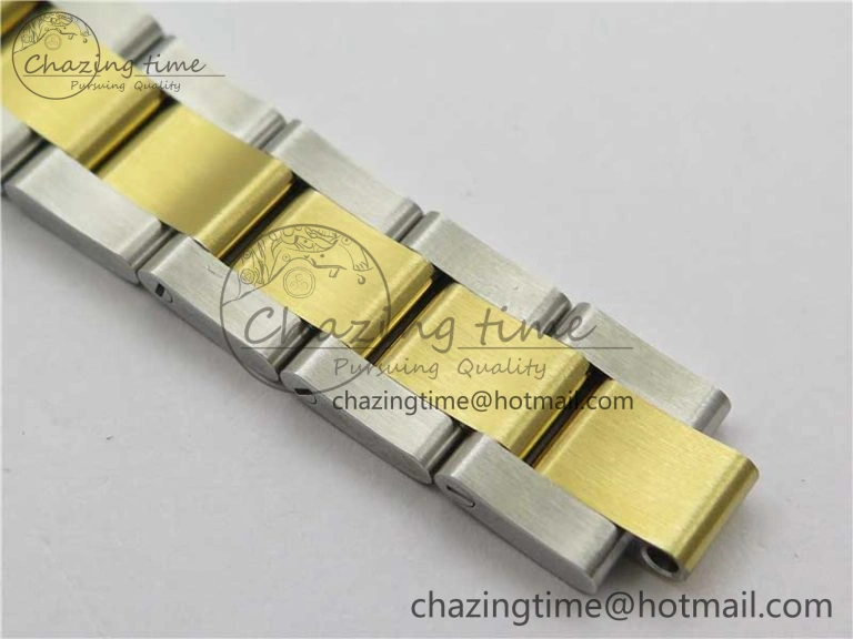 Datejust 31mm 278273 SS YG BP Maker Best Edition Gray MOP Diamonds Dial on SS YG Oyster Bracelet