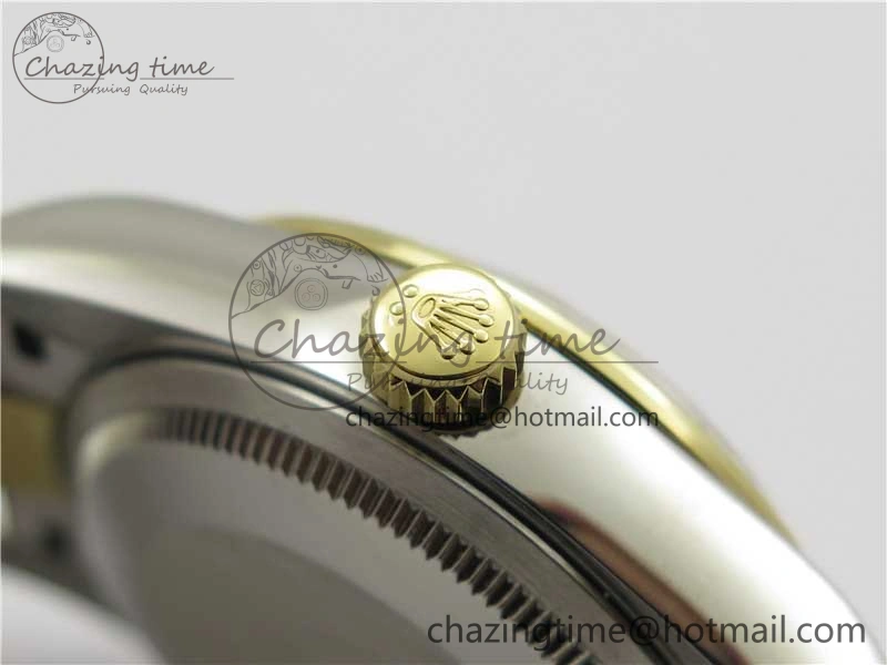 Datejust 31mm 278273 SS YG BP Maker Best Edition Gray MOP Diamonds Dial on SS YG Oyster Bracelet