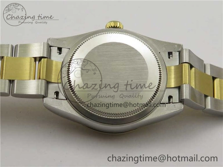 Datejust 31mm 278273 SS YG BP Maker Best Edition Gray MOP Diamonds Dial on SS YG Oyster Bracelet
