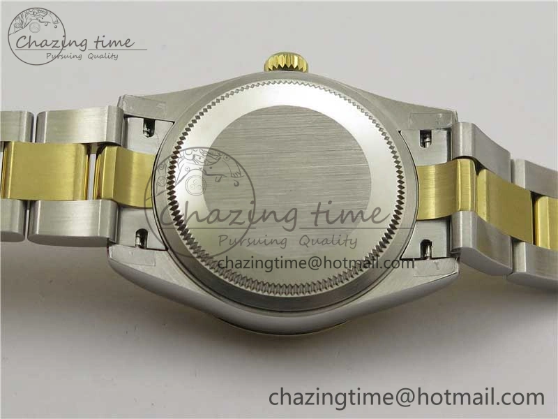 Datejust 31mm 278273 SS YG BP Maker Best Edition Gray MOP Diamonds Dial on SS YG Oyster Bracelet