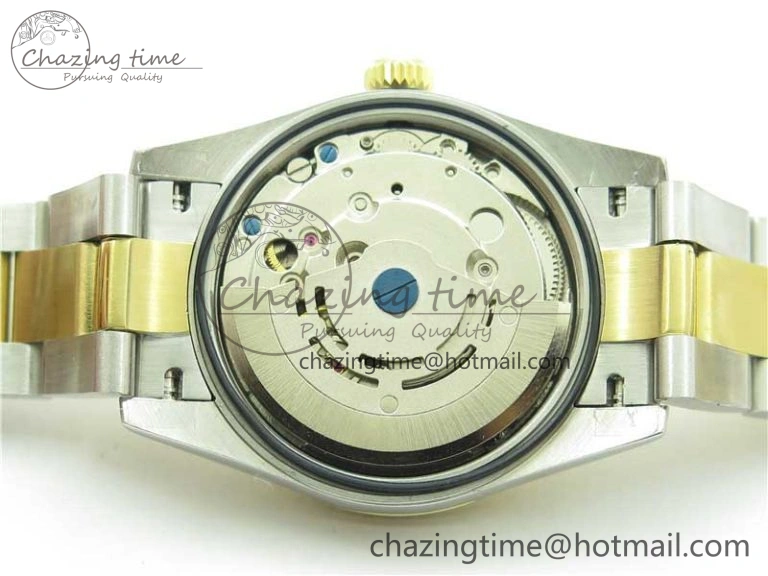 Datejust 31mm 278273 SS YG BP Maker Best Edition Gray MOP Diamonds Dial on SS YG Oyster Bracelet