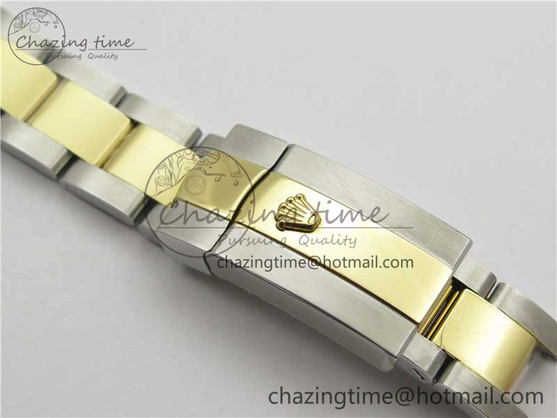 Datejust 31mm 278273 SS YG BP Maker Best Edition Gray MOP Diamonds Dial on SS YG Oyster Bracelet
