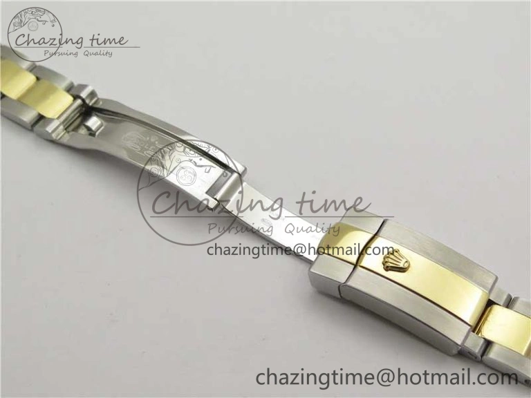 Datejust 31mm 278273 SS YG BP Maker Best Edition Gray MOP Diamonds Dial on SS YG Oyster Bracelet