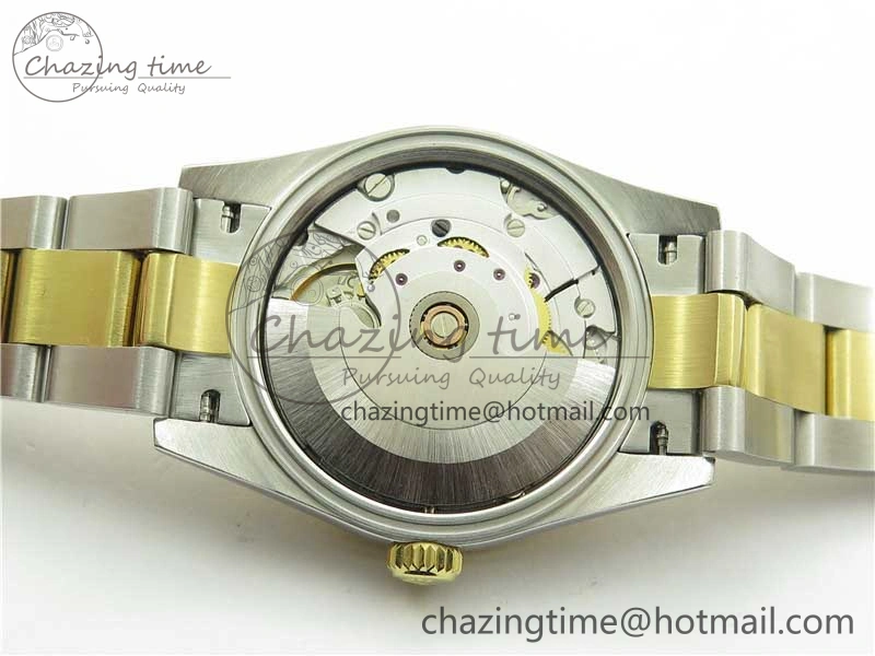 Datejust 31mm 278273 SS YG BP Maker Best Edition Gray MOP Diamonds Dial on SS YG Oyster Bracelet