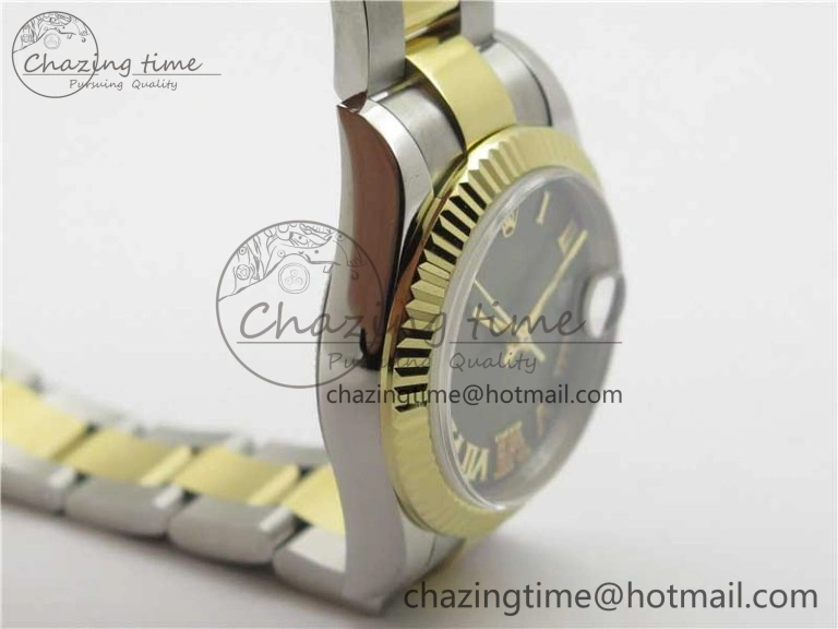 Datejust 31mm 278273 SS YG BP Maker Best Edition Green Roman Dial on SS YG Oyster Bracelet