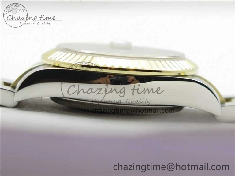 Datejust 31mm 278273 SS YG BP Maker Best Edition Purple Roman Dial on SS YG Oyster Bracelet