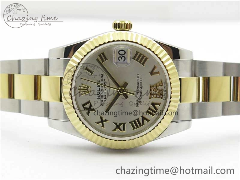 Datejust 31mm 278273 SS YG BP Maker Best Edition Silver Roman Dial on SS YG Oyster Bracelet