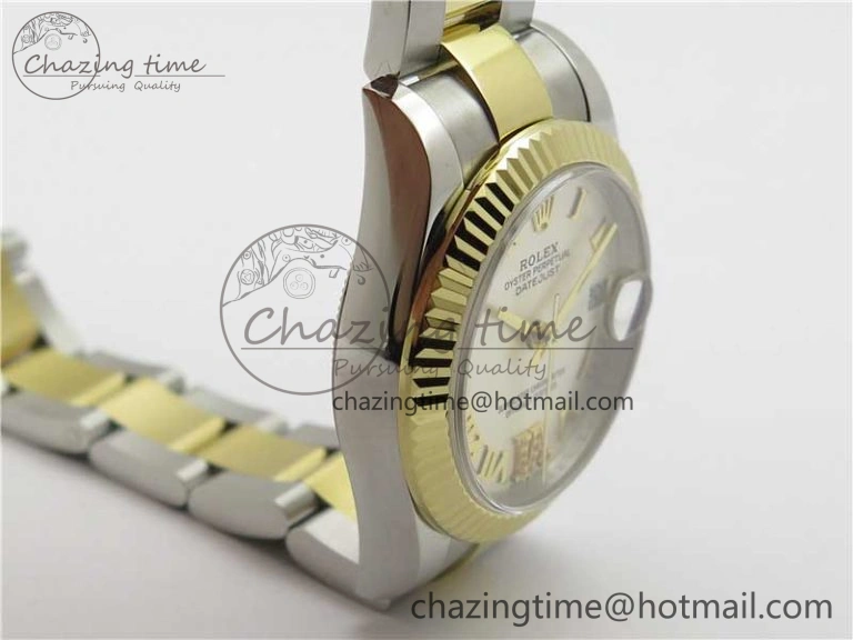 Datejust 31mm 278273 SS YG BP Maker Best Edition Silver Roman Dial on SS YG Oyster Bracelet
