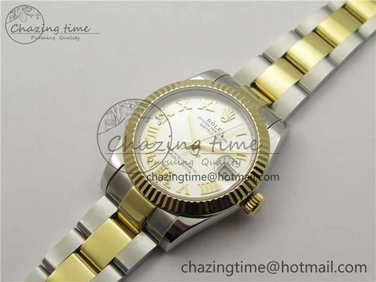 Datejust 31mm 278273 SS YG BP Maker Best Edition Silver Roman Dial on SS YG Oyster Bracelet