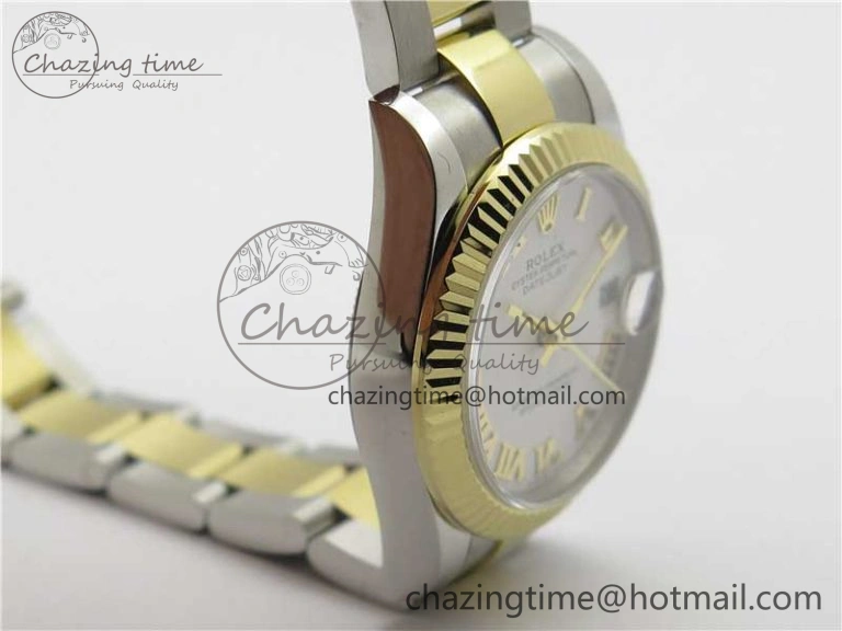 Datejust 31mm 278273 SS YG BP Maker Best Edition White Roman Dial on SS YG Oyster Bracelet