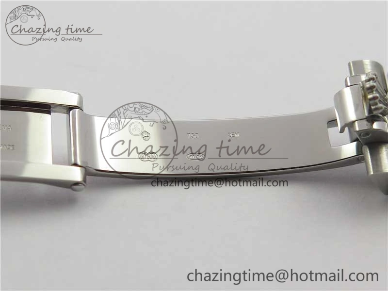 Datejust 31mm 278275 SS BP Maker Best Edition Gray Crystals Markers Dial on SS President Bracelet