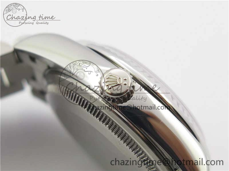 Datejust 31mm 278275 SS BP Maker Best Edition Gray Roman Dial on SS President Bracelet