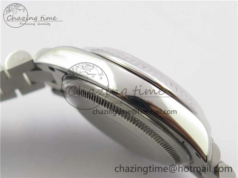 Datejust 31mm 278275 SS BP Maker Best Edition Gray Roman Dial on SS President Bracelet