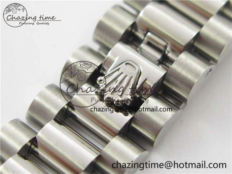 Datejust 31mm 278275 SS BP Maker Best Edition Purple Roman Dial Crystal @6 on SS President Bracelet