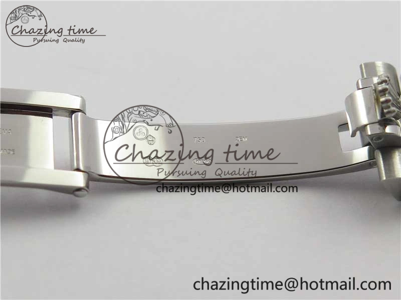 Datejust 31mm 278275 SS BP Maker Best Edition Purple Roman Dial Crystal @6 on SS President Bracelet